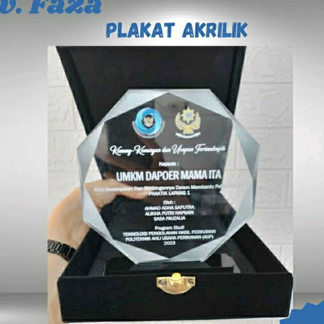 

KODE F5P9 Plakat Akrilik Cutom 15x1