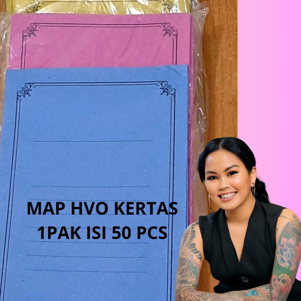 

Stopmap Kertas biasa bahan tebal merk hvo