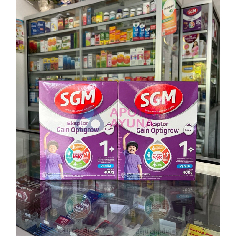 SGM Eksplor Gain Optigrow 400 gram