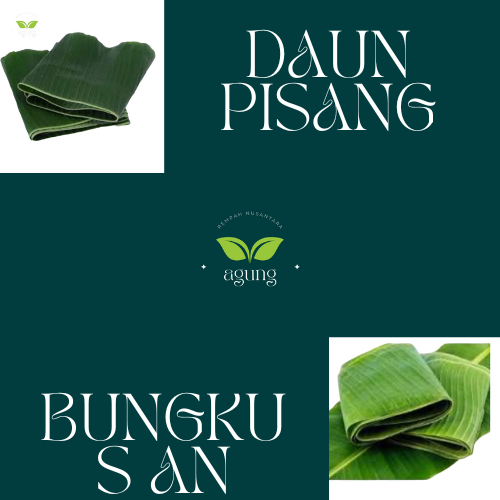 

Daun pisang Magala / klutuk / buat pepes / kg