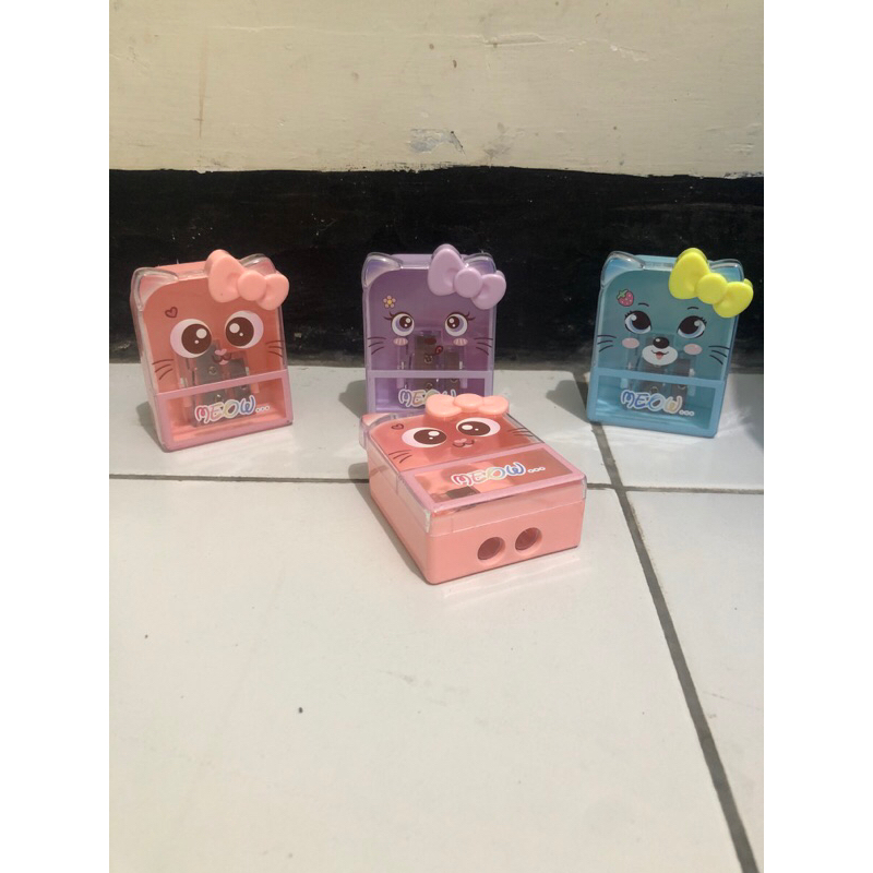 

5857 Rautan Fancy Lucu Rautan 2 lubang Rautan import serutan