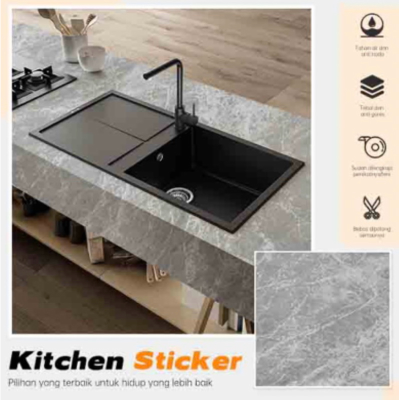 PROMO Kitchen stiker stiker dapur stiker wastafel stiker bak cuci piring