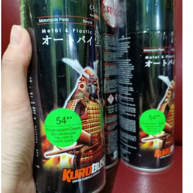 

KODE U7D6 Pilok Cat Pilox Samurai Paint Kurobushi Fluorescent Green 4 ml Hijau Stabilo 54 4cc