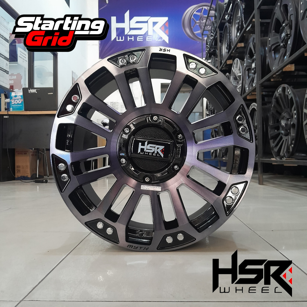 Velg Mobil HSR Ring 18 Untuk Yaris Cross, Innova Zenix, Terios, Rush, Xtrail, Xpander - Free Ongkir