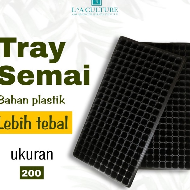 TEBUS MURAH Tray Semai Benih Potray Seedling Kualitas Super Bahan Tebal