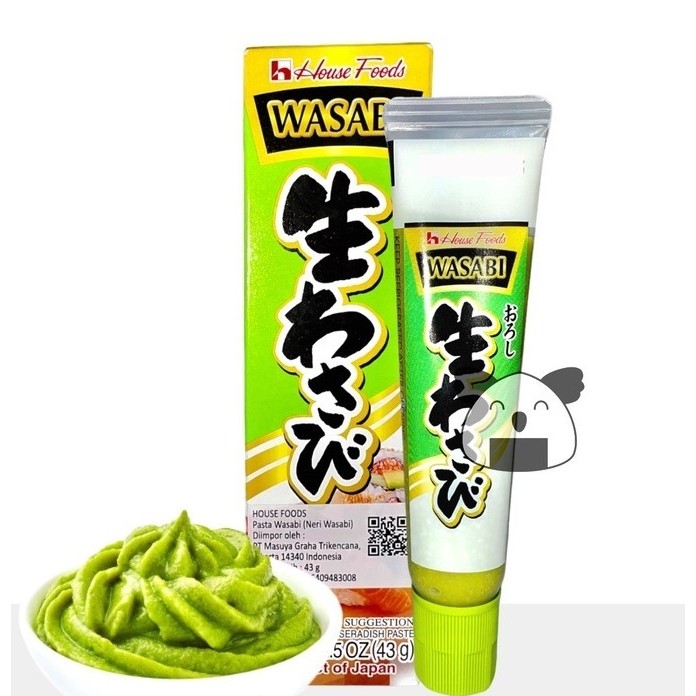 

House Neri Wasabi Pasta /Bumbu Wasabi Pasta 43gr Product of Japan