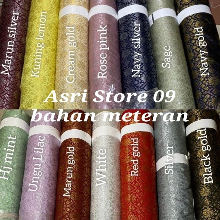 Berkualitas bahan kain songket bahan songket bahan meteran songket palembangmeteran songketbahan met