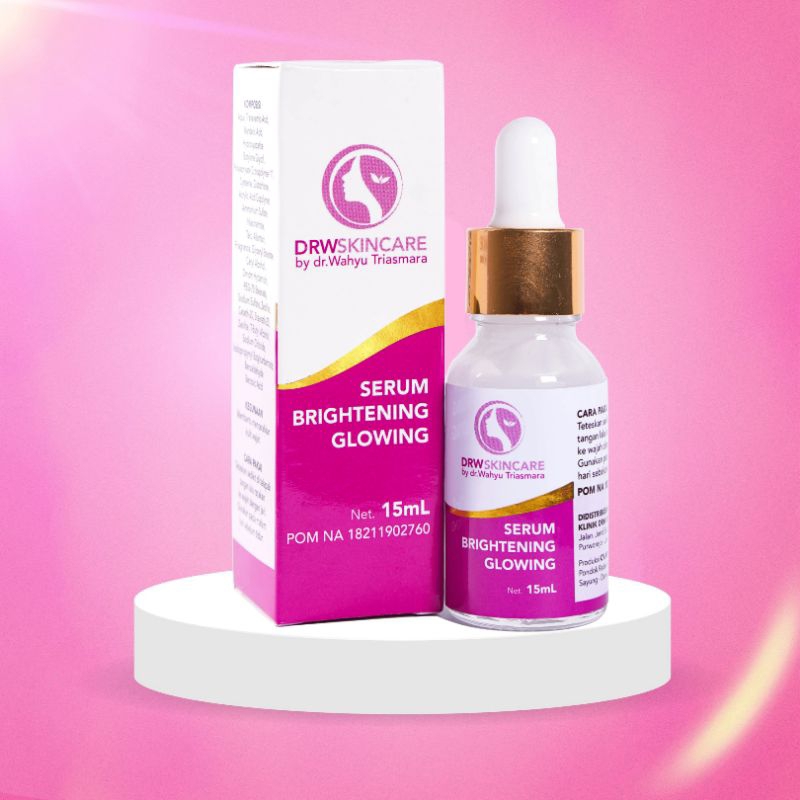 DRW SKINCARE/ SERUM BRIGHTENING GLOW / SERUM GLOWING / SERUM GLOW / SERUM FLEK DRW SKINCARE 100 % OR
