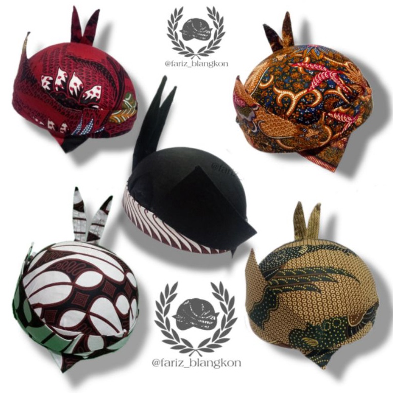 Ekstra benefit Udeng cak surabaya  blangkon surabaya  udeng tari remo