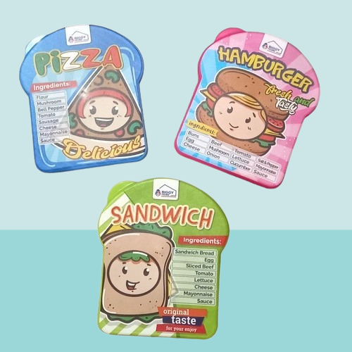 Tempat makan lunch box anak model roti kecil