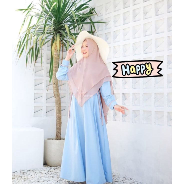 Murah Premium  NASRA SYARI  Baju Gamis Busui Dress Wanita Fashion Muslim Ukuran M L XL XXL 3XL 4XL J