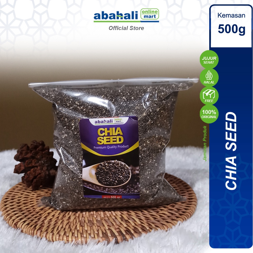 

Chia Seed Organic Black 5gr Kaya Omega 3 Antioksidan Lebih Kaya Dari Kacang Almond Ikan Salmon Berkualitas