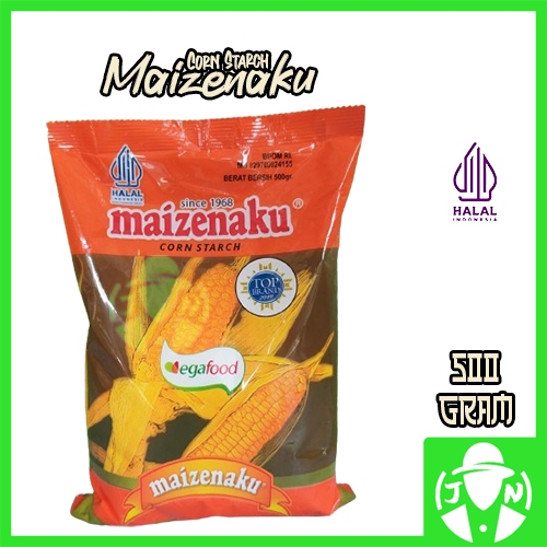 

Tepung MAIZENAKU / Tepung JAGUNG Kemasan Plastik 500 Gram Tepung Pati Jagung Corn Starch HALAL