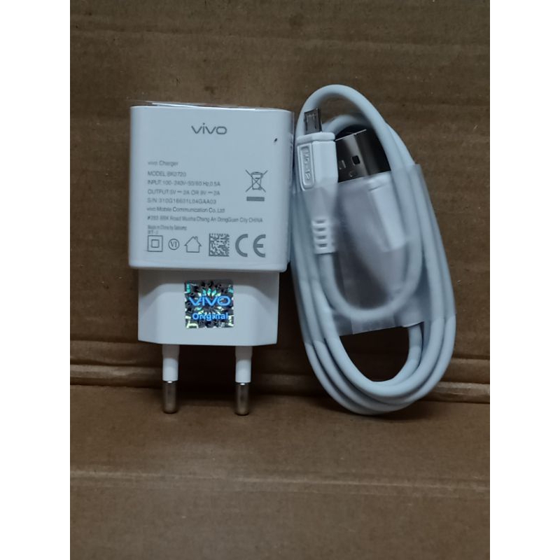 CHARGER VIVO 18WATT FAST CHARGING MICRO USB ORIGINAL