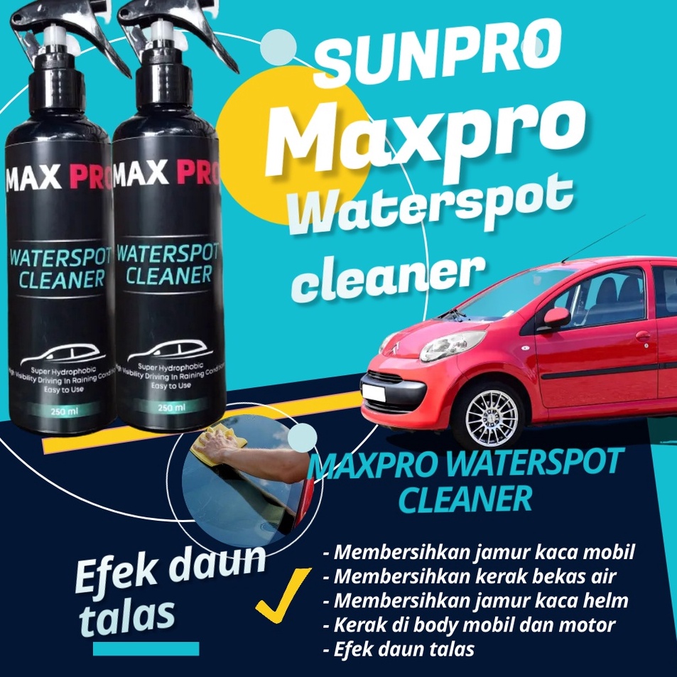 Pembersih Jamur Kaca Dan Body Mobil cairan obat penghilang kerak anti jamur body motor MaxPro