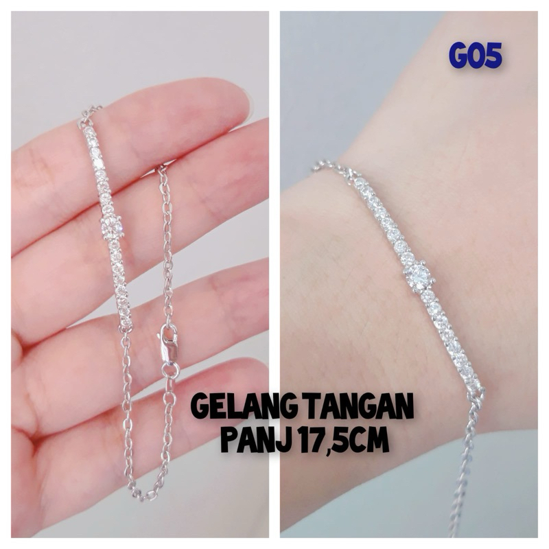 GELANG PERAK ASLI 925/GELANG SIMPLE/GELANG WANITA/GELANG MURAH/GELANG PERAK ASLI/GELANG SILVER 925/G