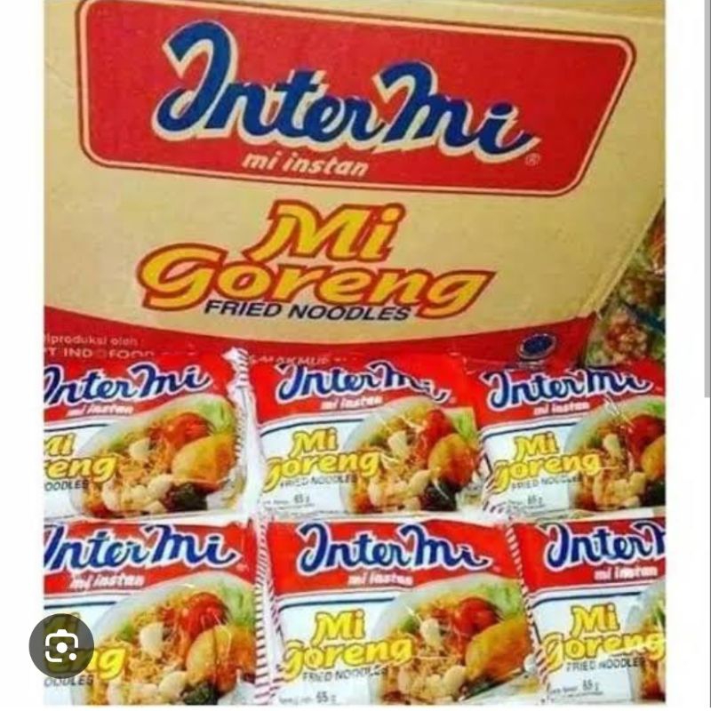 

MIE INTER ORIGINAL 1 karton isi 40 bungkus