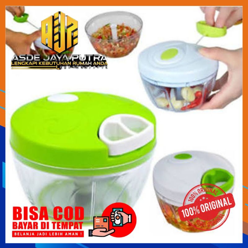 Speedy Chopper Blender Tarik Manual 3 Mata Pisau MJ-006