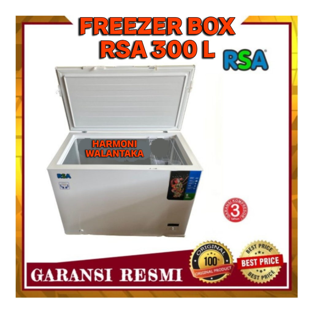 FREEZER BOX RSA 300 L FREEZER BOX 300 L RSA