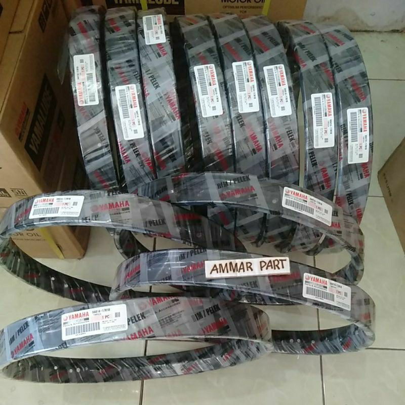 VELK DID RIM VELG VALEK PALEK PELEK UKURAN 140 - 17 WARNA HITAM MENGKILAP VEGA RR VEGA ZR UNIVERSAL 