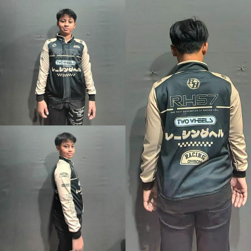 Jaket Nascar Anak Bahan Lotto Tebal