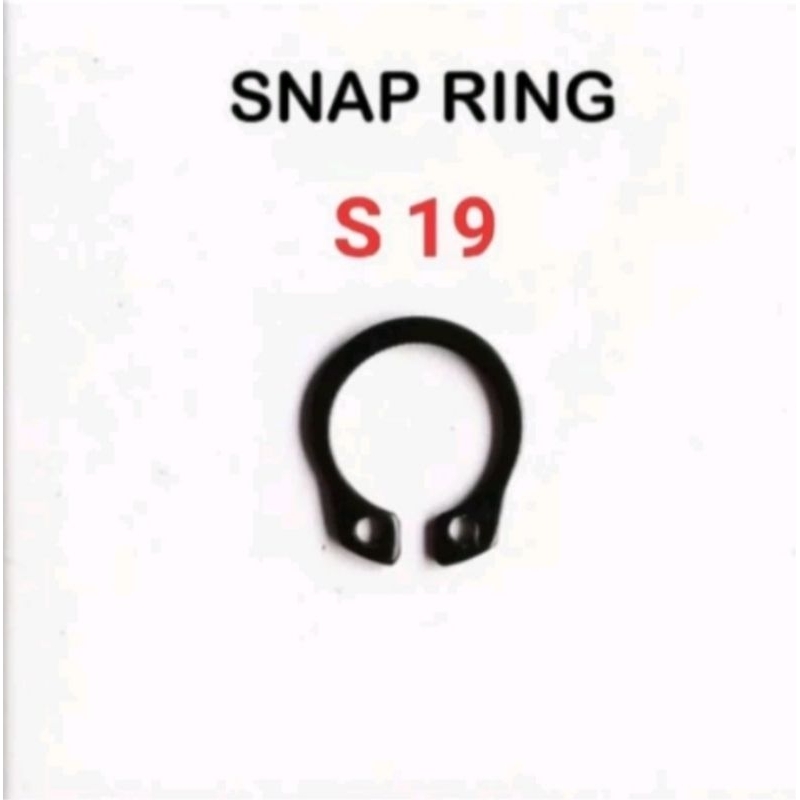 Snap ring Gear Depan Yamaha Snap Ring s19