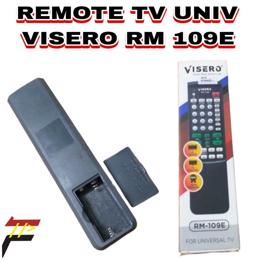 REMOTE TV UNIVERSAL VISERO RM 109E