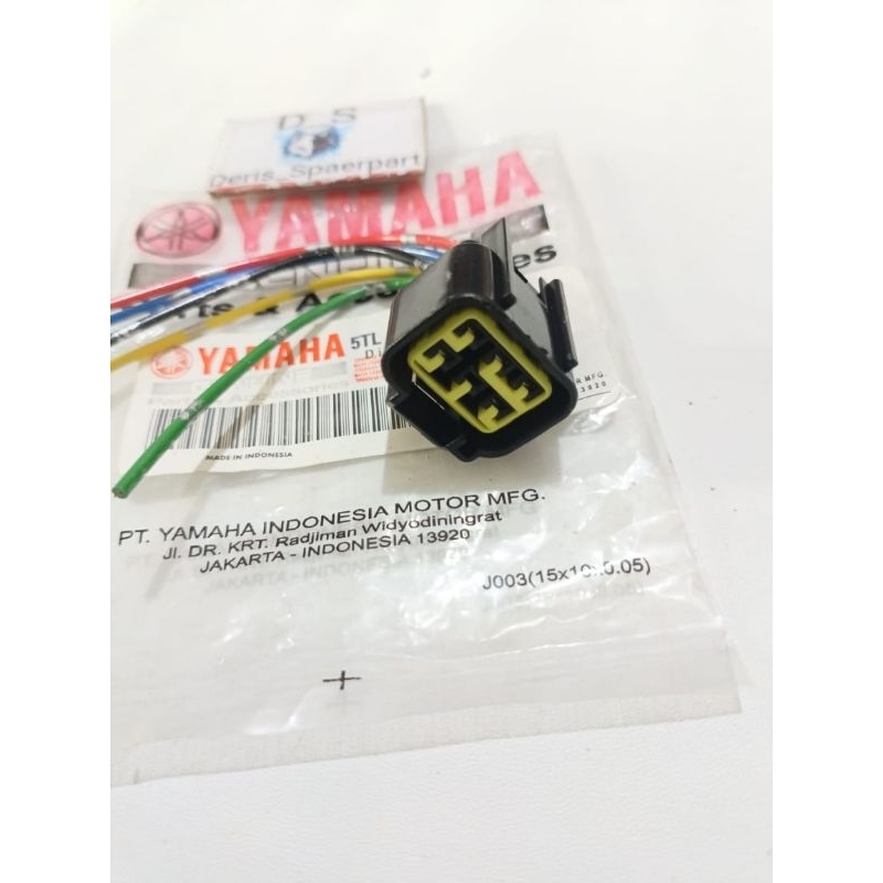 Kabel soket CDI Ecu Yamaha Mio lama sporty smile soul fino karbu kode part(5TL)