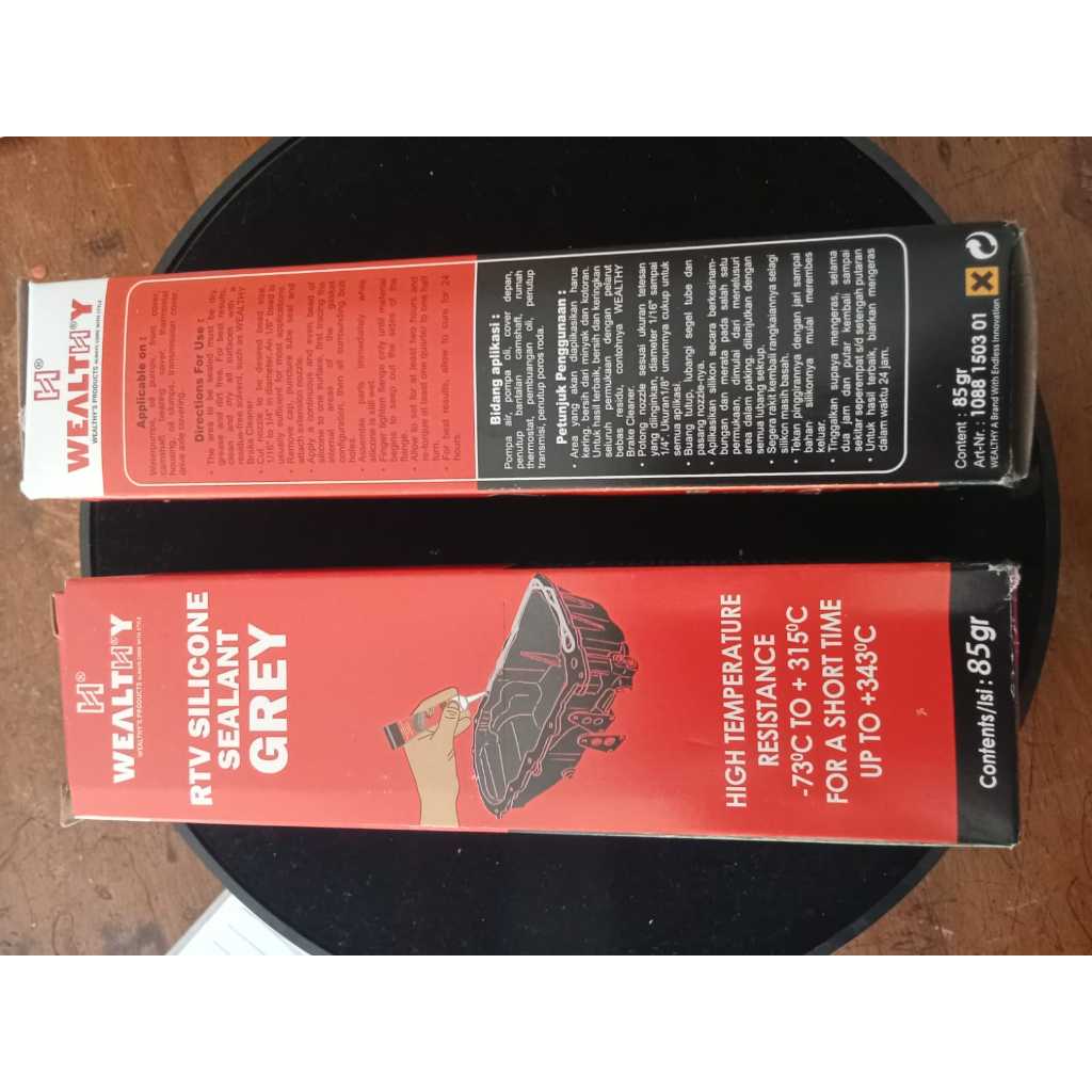 LEM RTV SILICONE SEALANT GREY