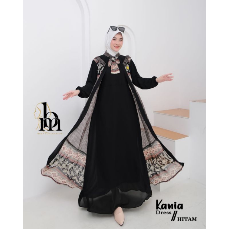 KANIA AZZAHRA ANSARA DRESS ORI BM BIMA COLLECTION