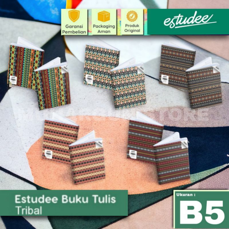 

Estudee Buku Tulis B5 Tribal 48 Lembar Isi 10