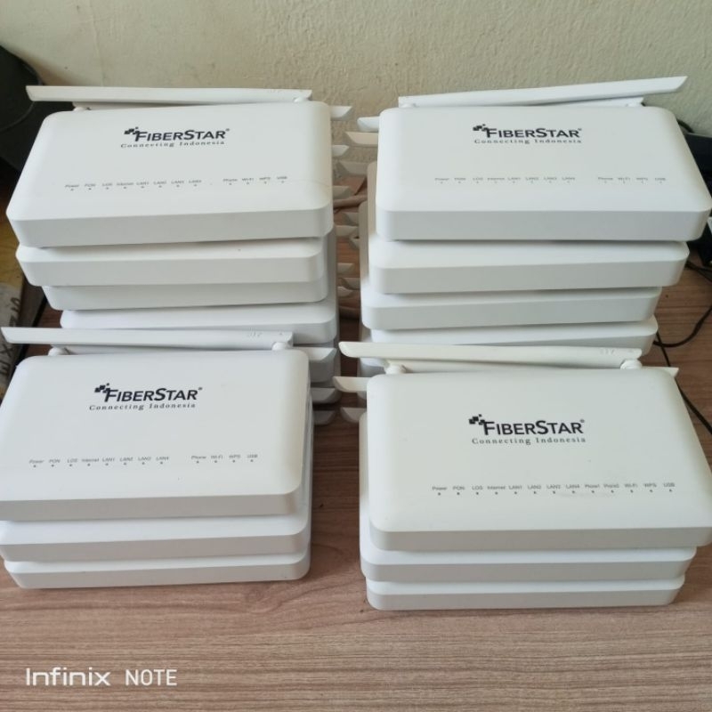 ROUTER ZTE ZXHN F609 V9 + ADAPTOR (MULUS BEKAS)