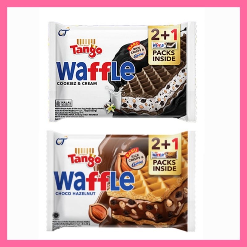 

waffle choco hazelnut cookiez cream tango 75g isi 3