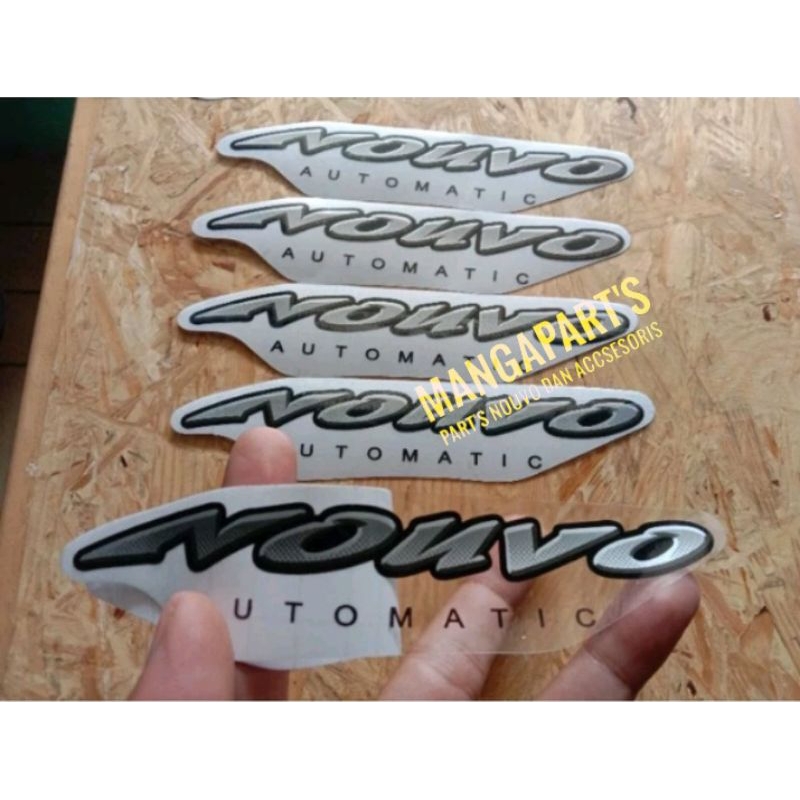 Sticker tameng depan nouvo lele stiker nouvo lele sticker nouvo automatic