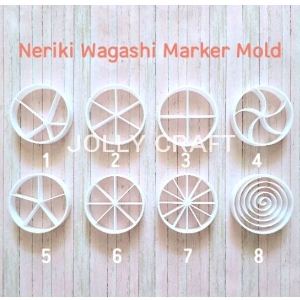 Cookie Mold NERIKI WAGASHI MARKER MOLD