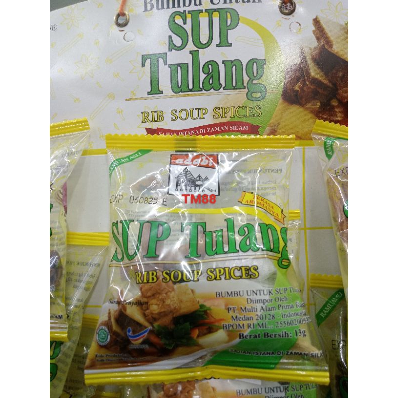 

BUMBU UNTUK SUP TULANG/RIB SOUP SPICES ADABI