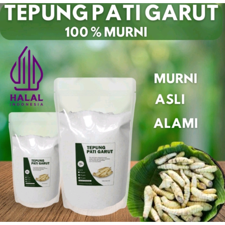 

Tepung Garut Pati Umbi Garut Halusan Kasar 500 Gram