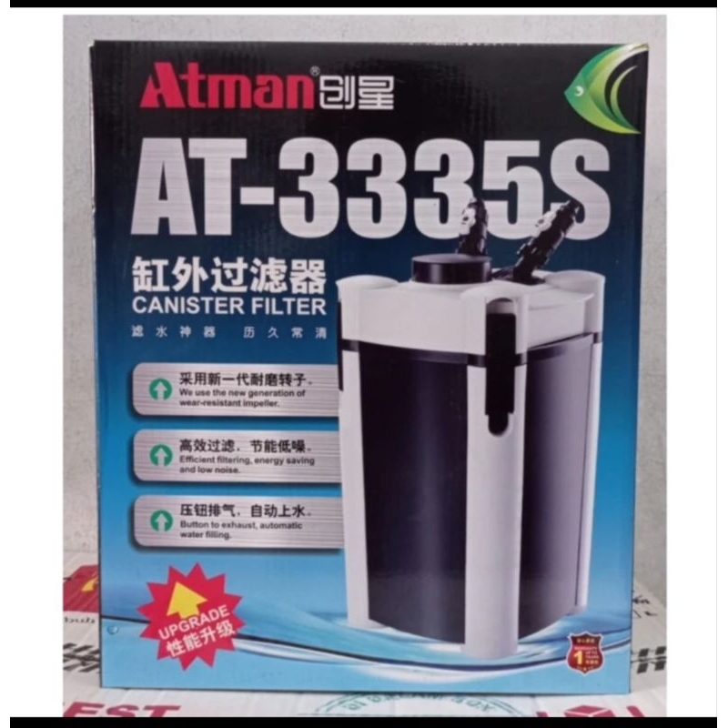 External Filter ATMAN AT-3335S - Canister Aquascape