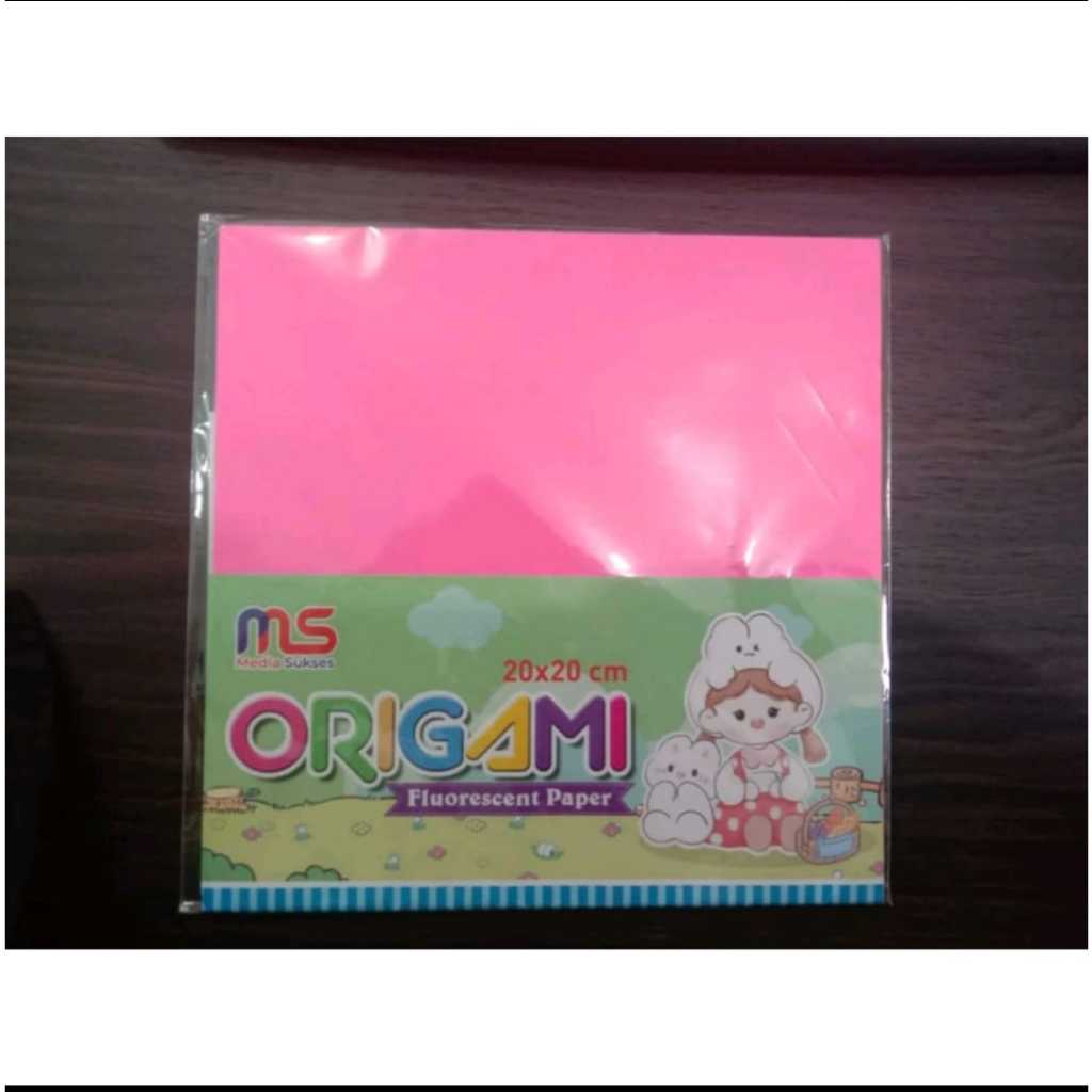 

Kertas Lipat Origami Warna Warni isi 20 pcs