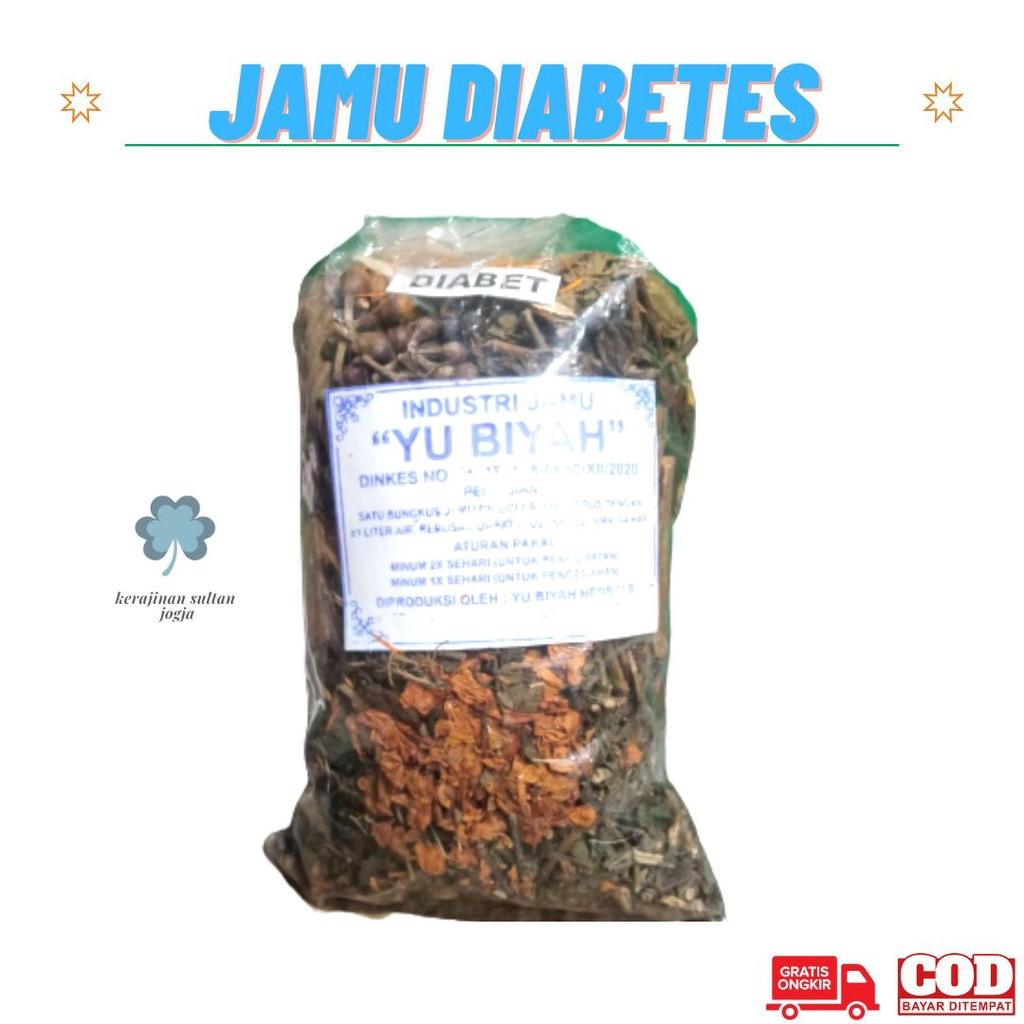 

JAMU GODOK DIABETES / KENCING MANIS HERBAL PALING LARIS DAN MURAH