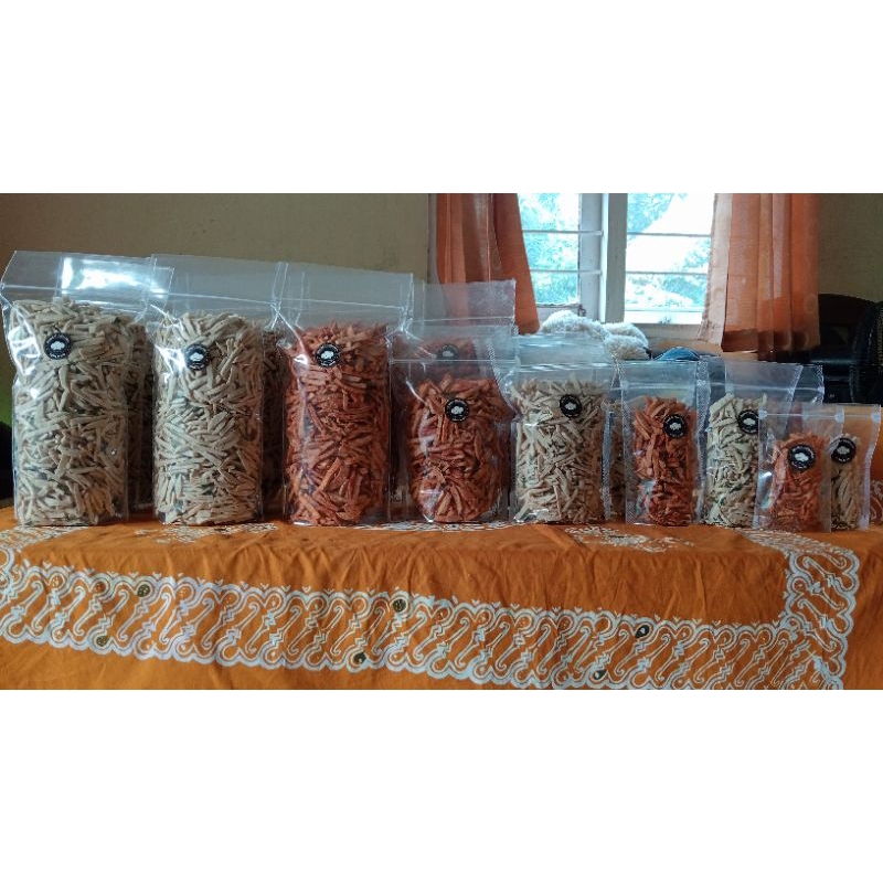 

Basreng pedas dan original 1000 gram