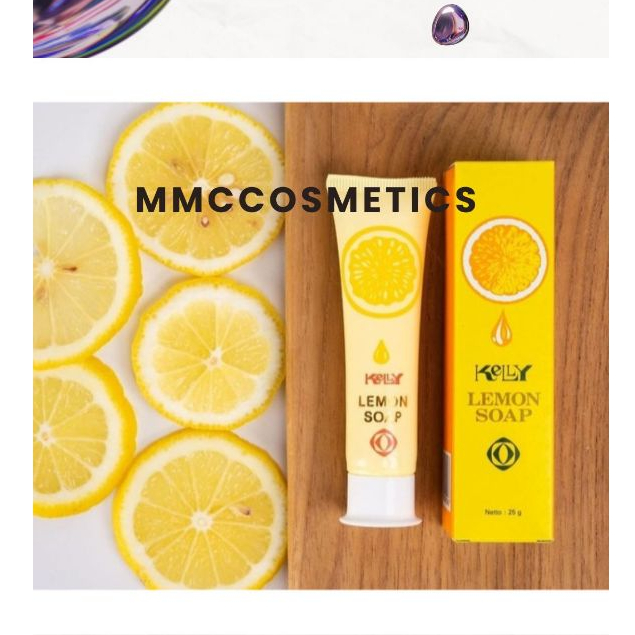 KELLY LEMON SOAP / Sabun wajah kelly / facial wash kelly / sabun lemon