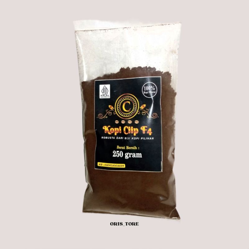 

Kopi Ciip F4_Robusta_Berat 250 Gram