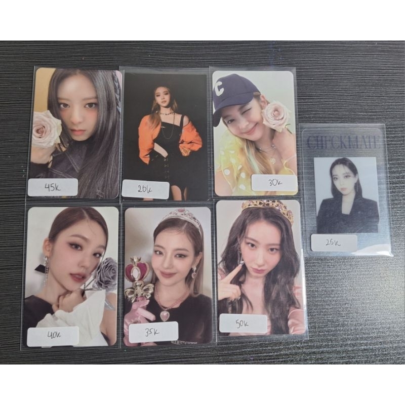 (wajib co packing) pc itzy checkmate & crazy in love