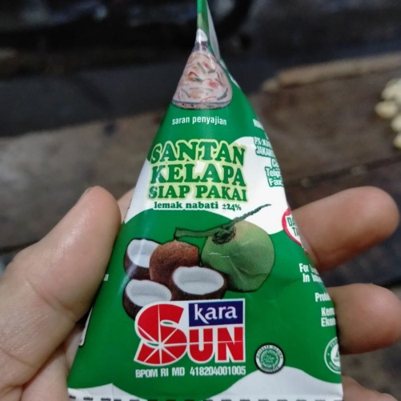 

Sun Kara Santan Kelapa Cair 65ML/SANTAN SUN KARA KELAPA CAIR ISI 65 ML / SANTAN KARA CAIR ISI 65ML