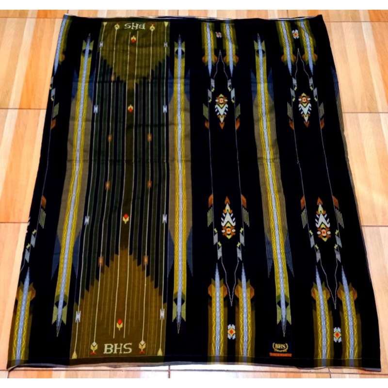 sarung bhs full sutra spunsilk type sgc hitam grade gold second mulus