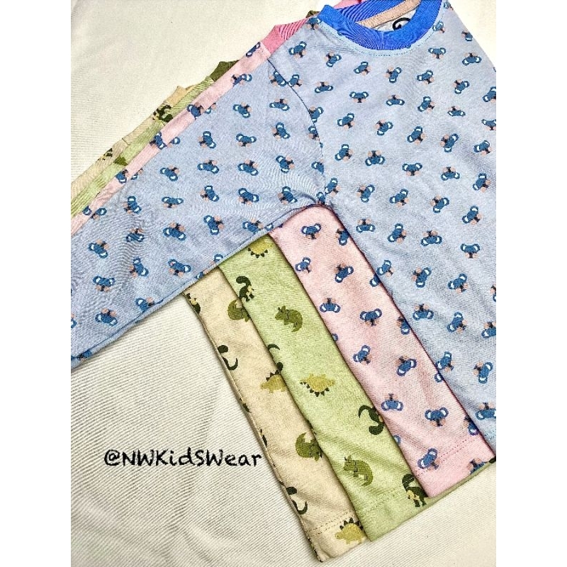 Baju Piyama Baju Tidur Lengan Panjang Anak umur 1-7 tahun unsex