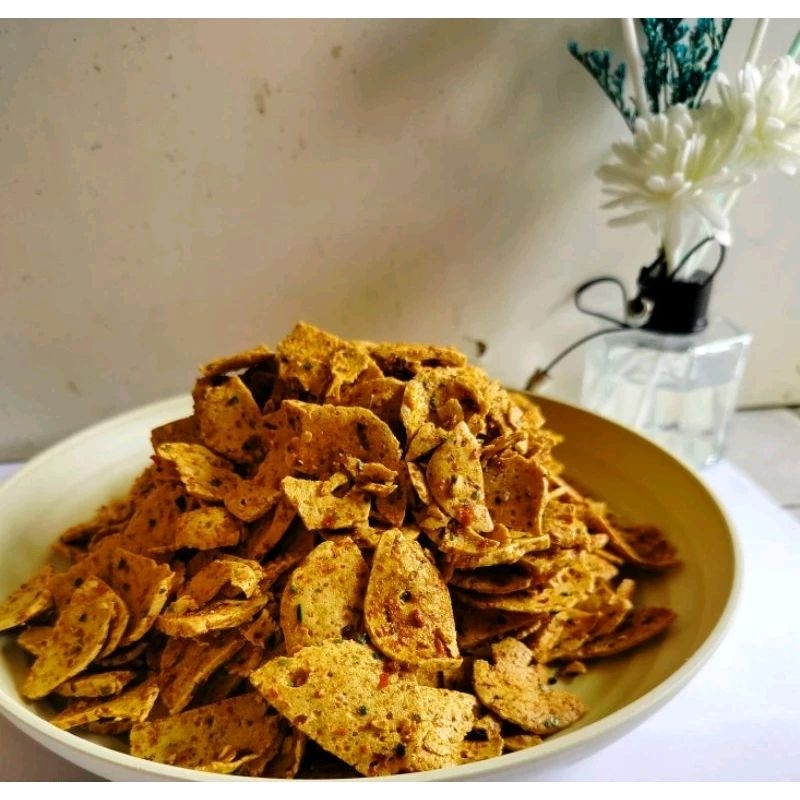 

TOP BASRENG renyah gurih dengan aroma daun jeruk berat 150g / 200g