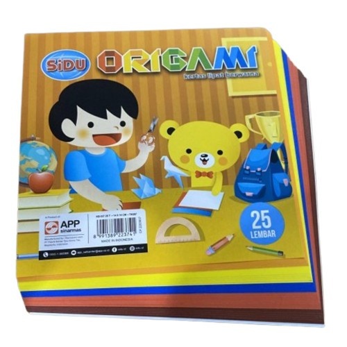 

❤️ Sarjana ❤️ Sidu Origami Paper Kertas Lipat Berwarna 14 x 14 cm Isi 25 Lembar