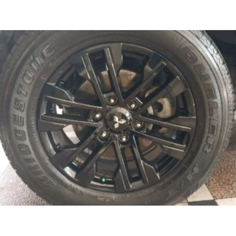 STIKER VELG PAJERO DAKAR ANPS FACELIFT 2021 UP UNTUK 5 VELG
